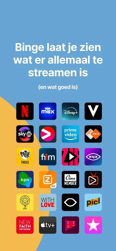 Binge. Screenshots