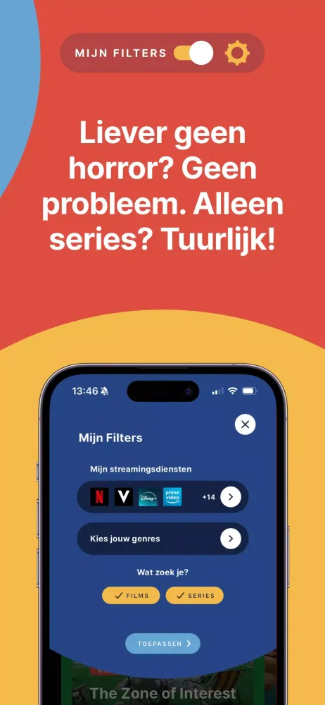 Binge. Screenshots