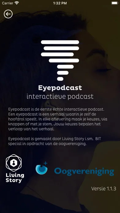 Eyepodcast سکرین شاٹس