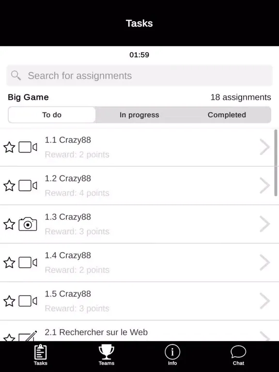 KubIQ room - BIG GAME iPad  स्क्रीनशॉट