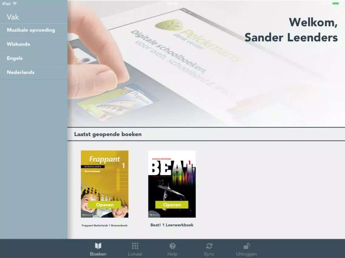 Digiboek schoolboekenplatform iPad 应用截图