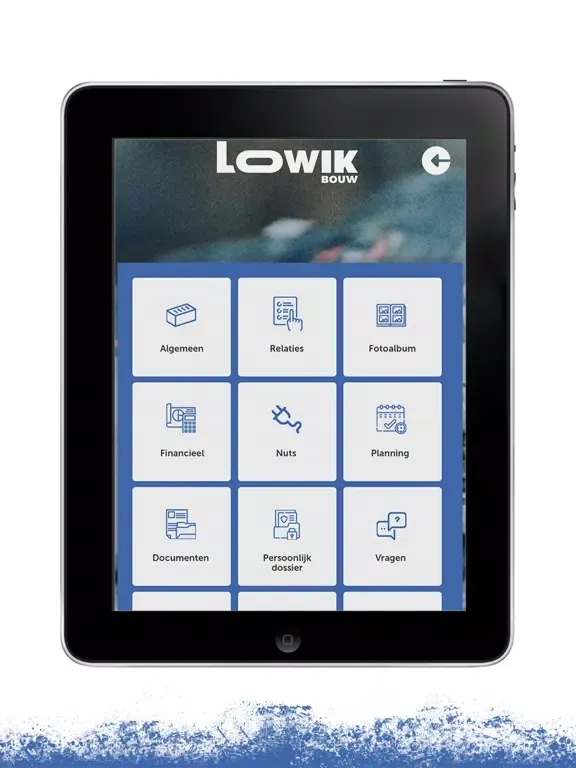 Zrzuty ekranu Lowik Bouw iPad 