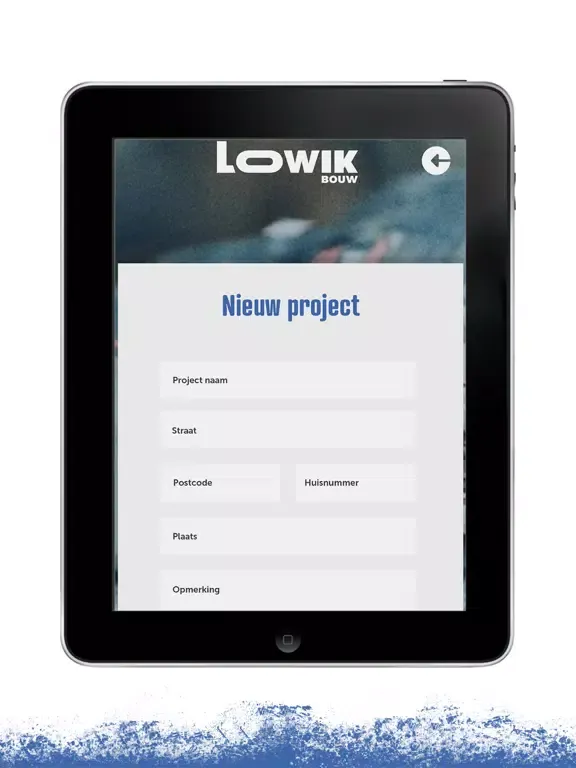 Zrzuty ekranu Lowik Bouw iPad 