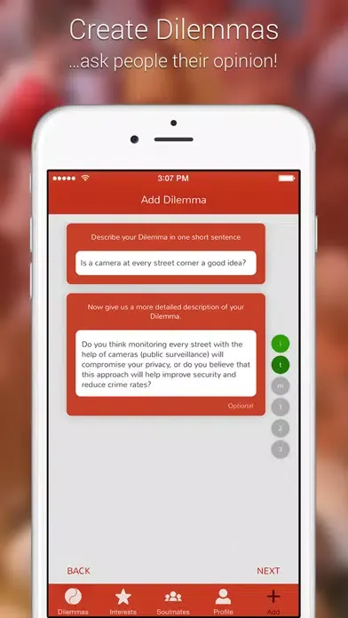 DilemmaMatch - Find Soulmates Screenshots