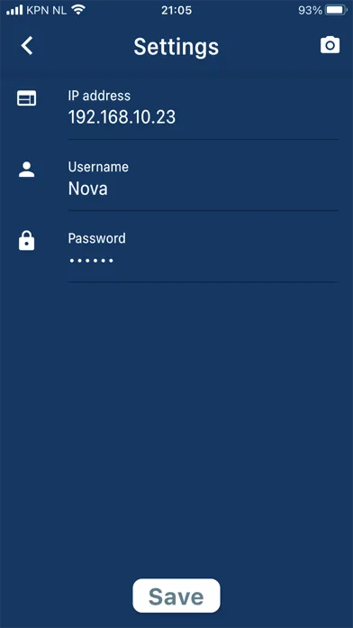 Ảnh chụp màn hình của Nova Terra Remote