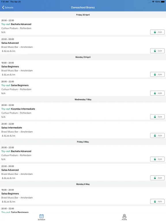 Zrzuty ekranu Bueno Student iPad 