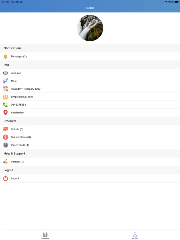 Zrzuty ekranu Bueno Student iPad 