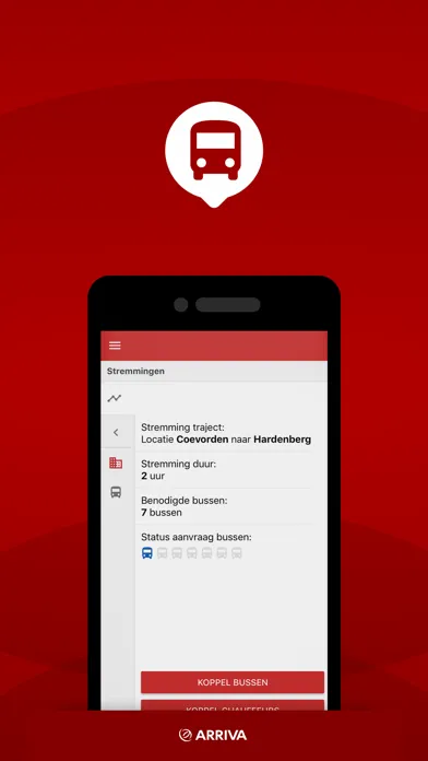 Скриншоты Treinvervangend Vervoer App