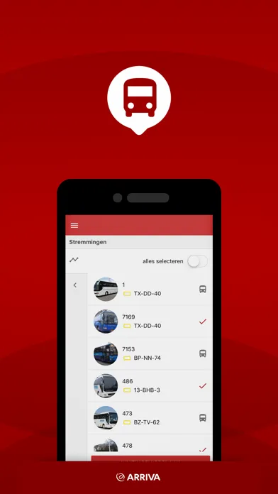 Скриншоты Treinvervangend Vervoer App