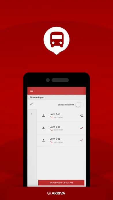 Скриншоты Treinvervangend Vervoer App