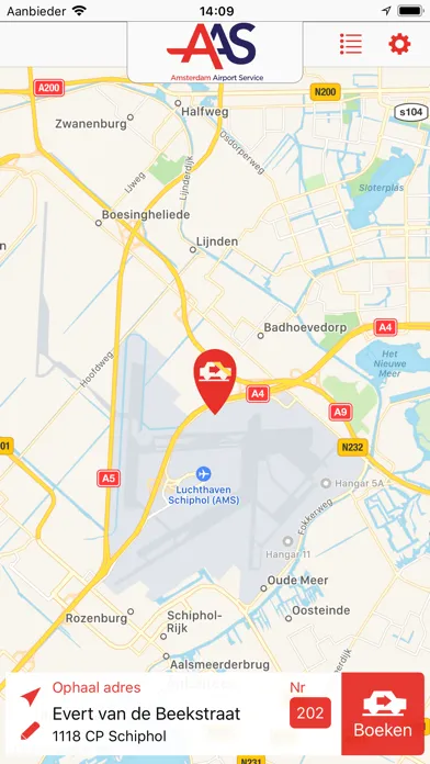 AAS Amsterdam airport service Screenshots