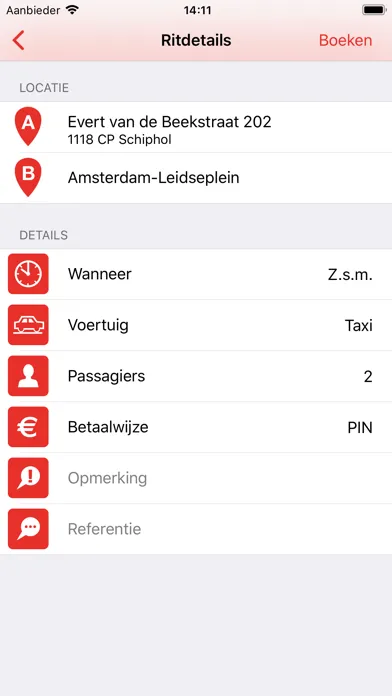 AAS Amsterdam airport service Screenshots