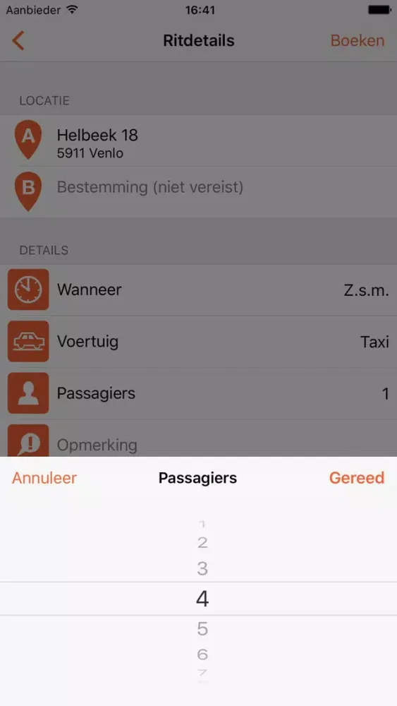 Captures d'écran de BCL Bookings
