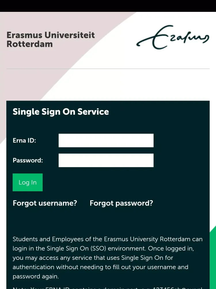 OSIRIS Erasmus University Screenshots