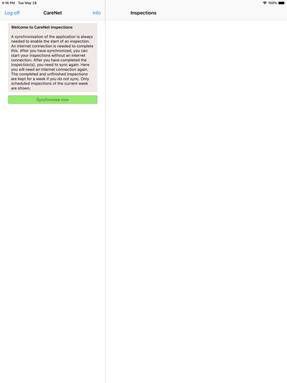Zrzuty ekranu Normec Inspection App iPad 