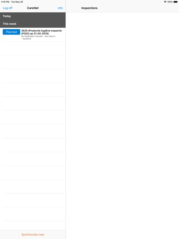 Zrzuty ekranu Normec Inspection App iPad 