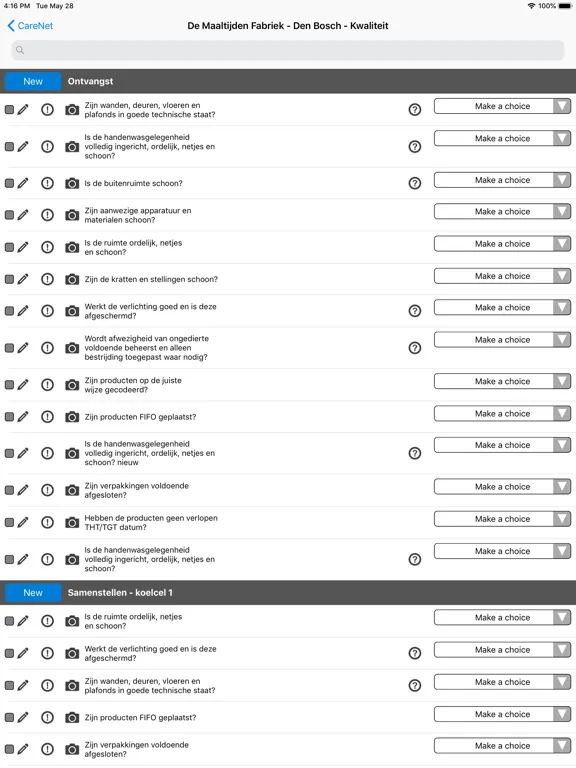 Zrzuty ekranu Normec Inspection App iPad 