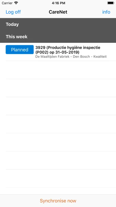 Zrzuty ekranu Normec Inspection App
