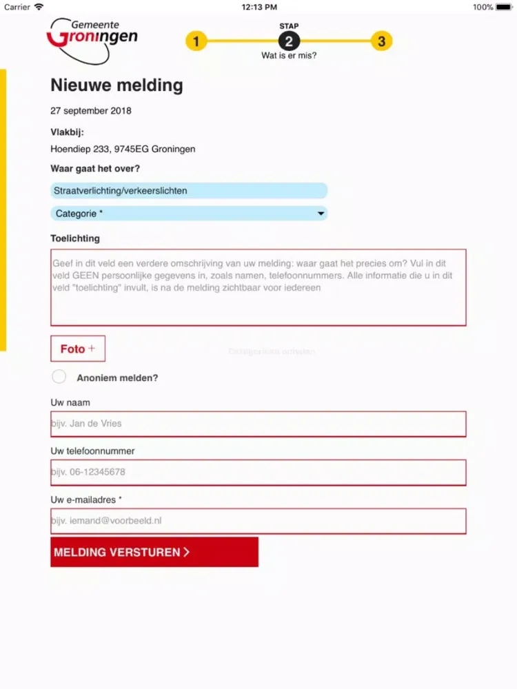 Slim Melden Groningen iPad  Ekran Görüntüleri