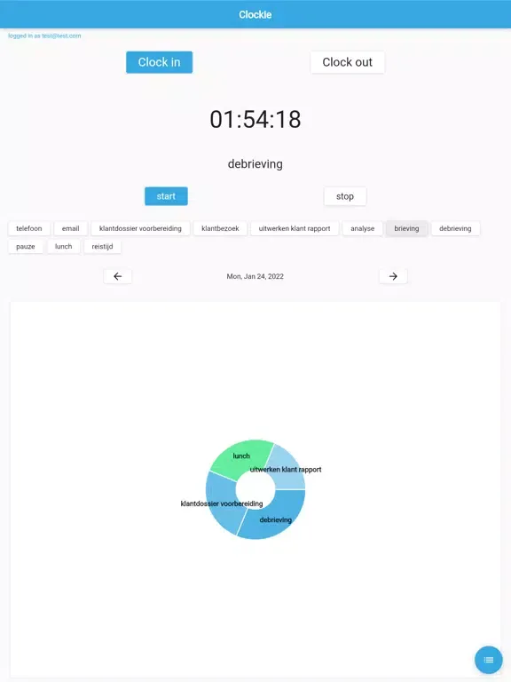 تصاویر Clockie Web iPad 