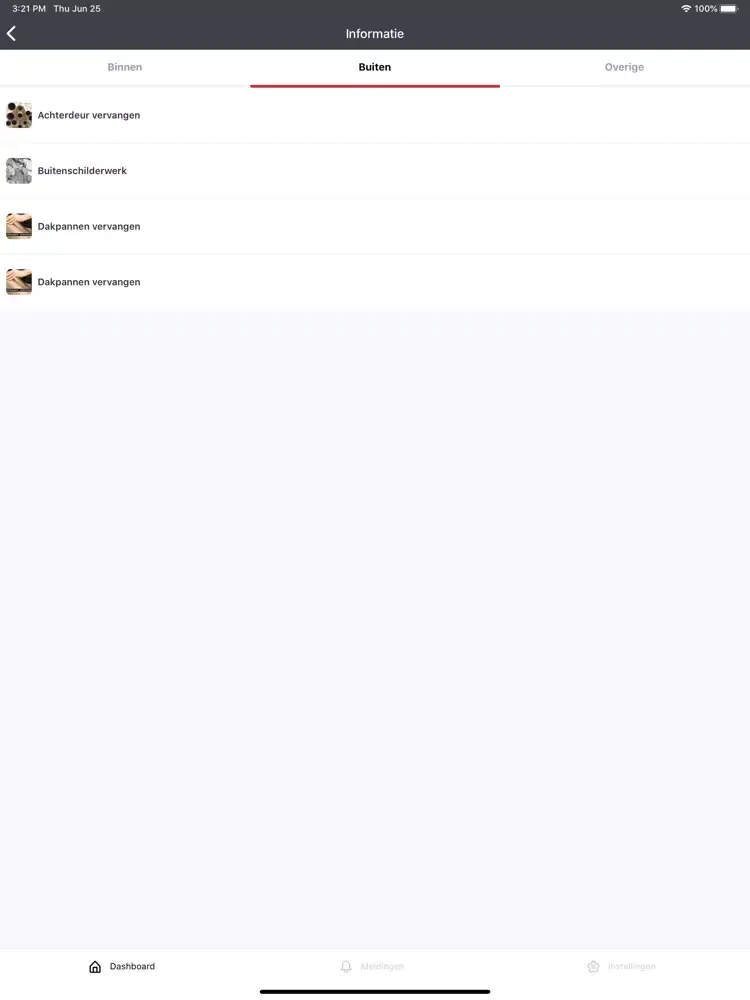 Ảnh chụp màn hình của WIM iPad 