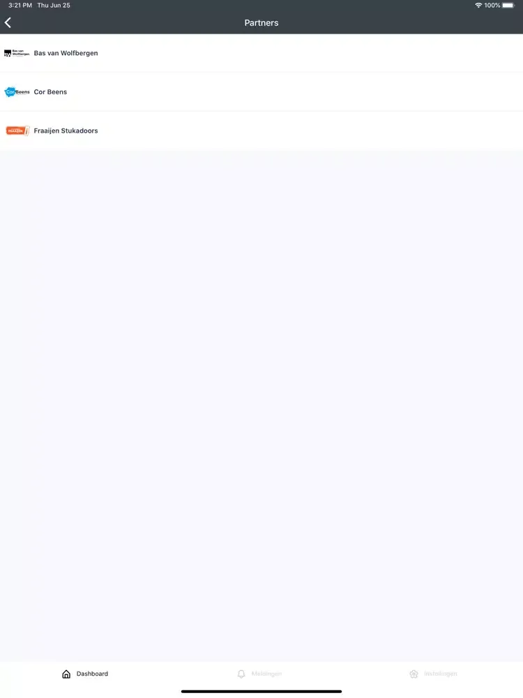 Ảnh chụp màn hình của WIM iPad 