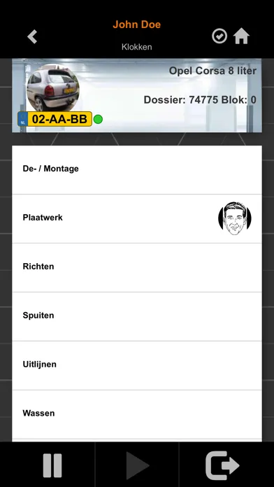 Zrzuty ekranu DW Werkplaats