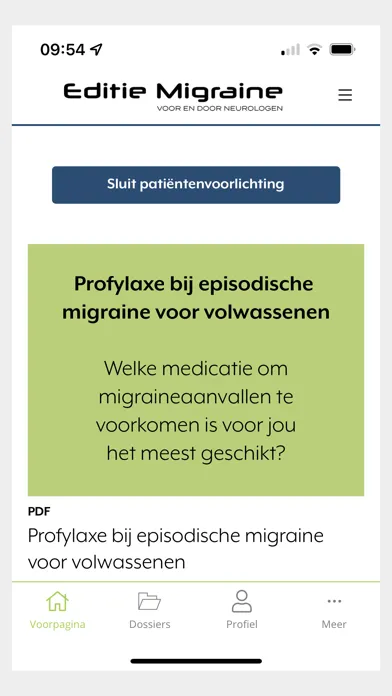 Editie Migraine应用截图