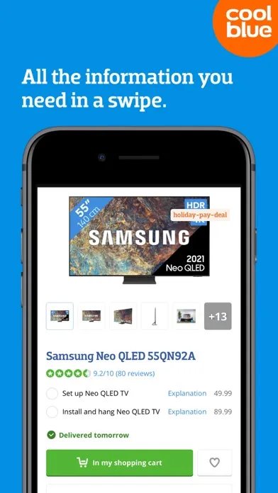 Coolblue应用截图