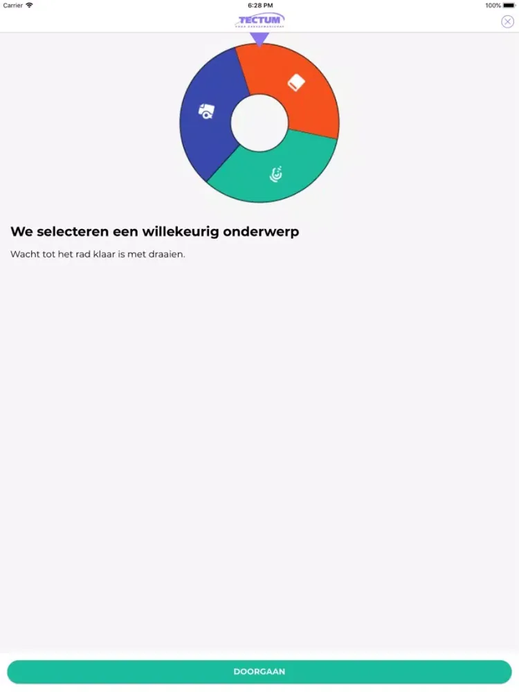 Screenshot di TECTUM Microlearning iPad 