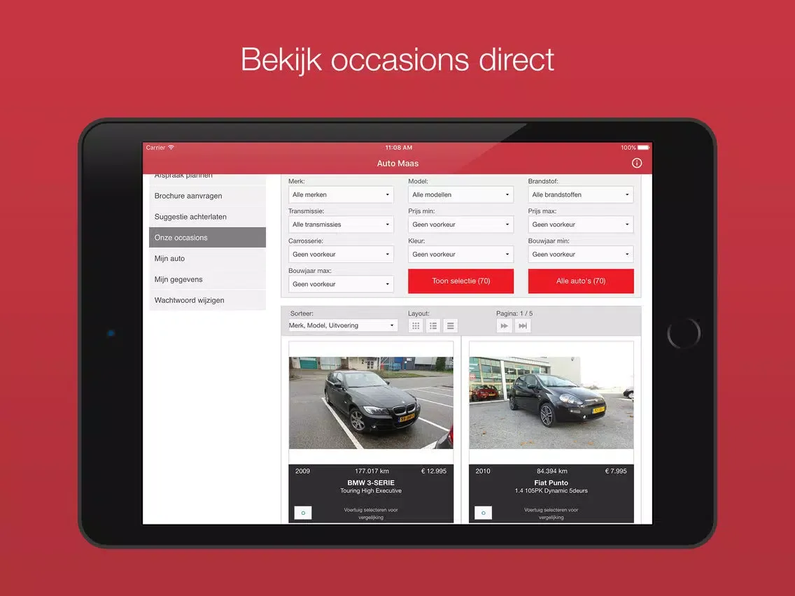 Auto Maas iPad  স্ক্রিনশট