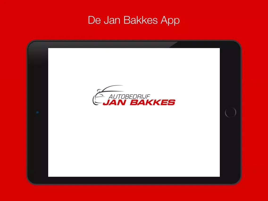 Tangkapan layar Autobedrijf Bakkes iPad 