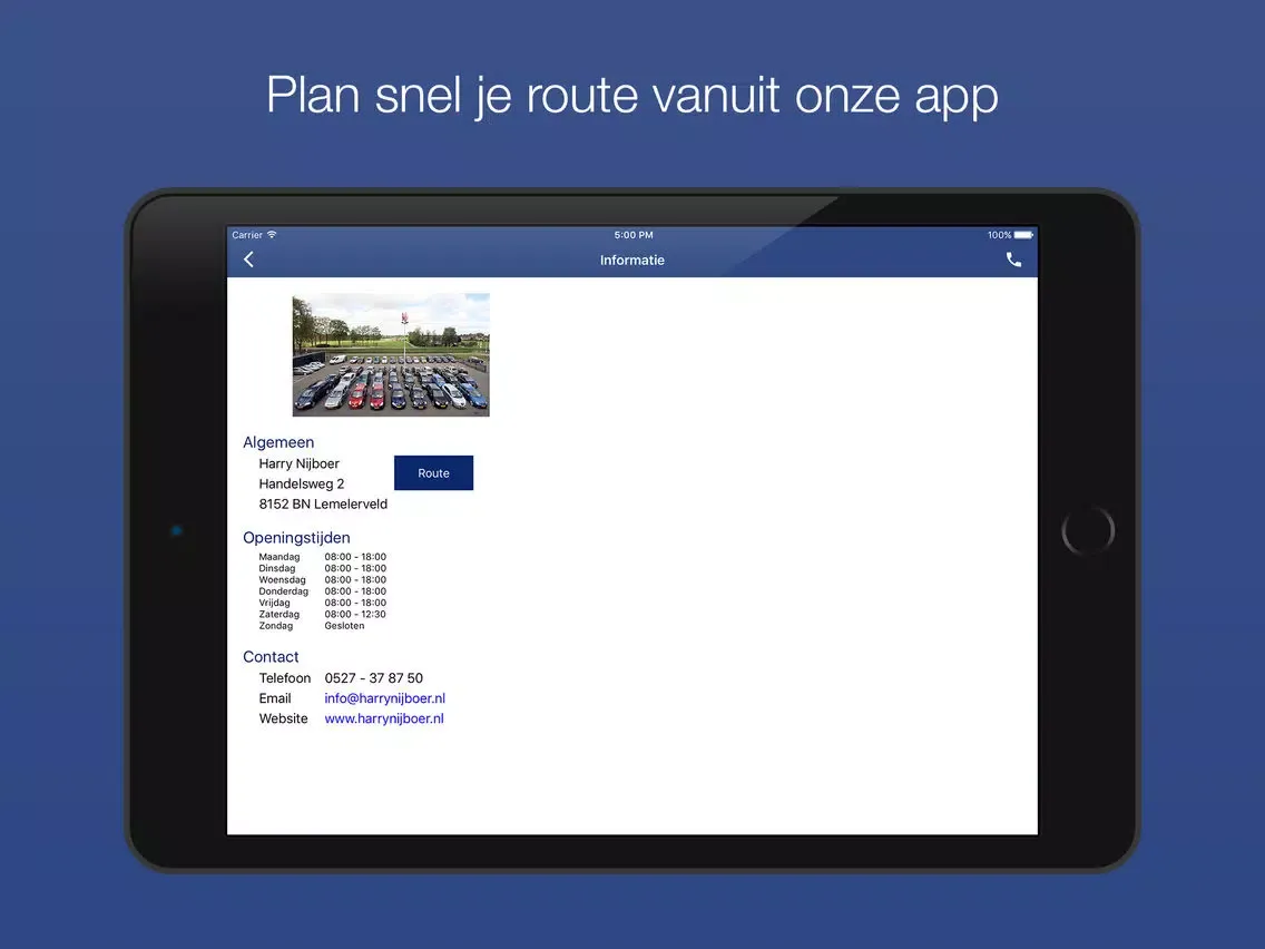 Captures d'écran de Harry Nijboer iPad 