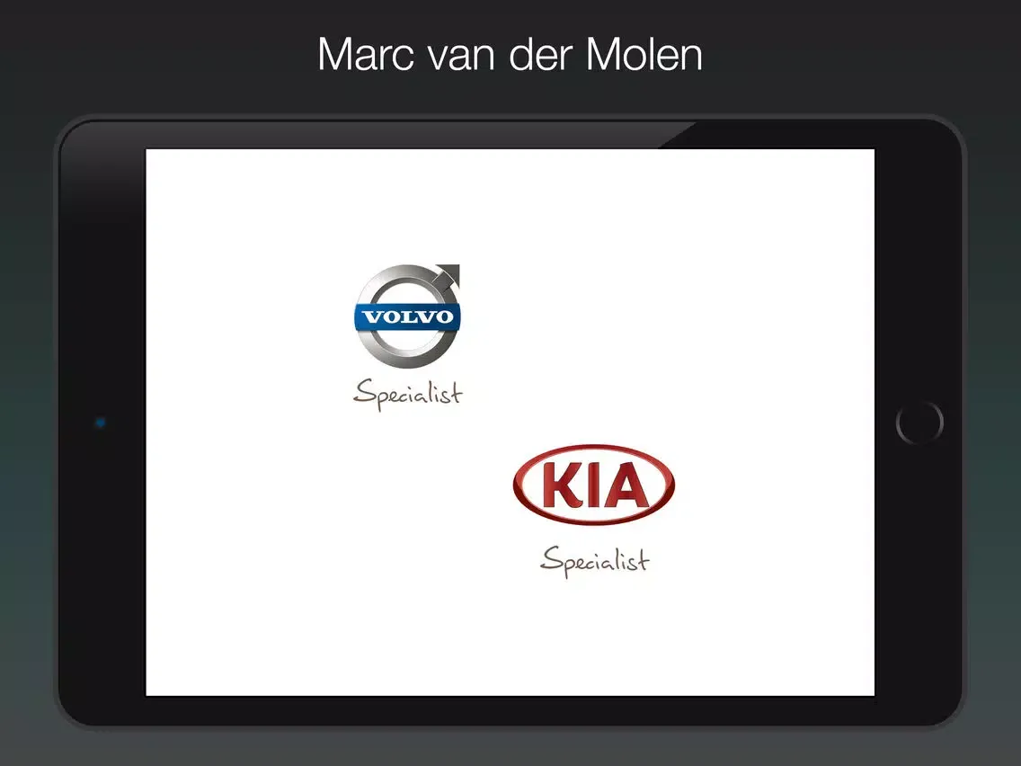 Capturas de pantalla de Marc van der Molen iPad 