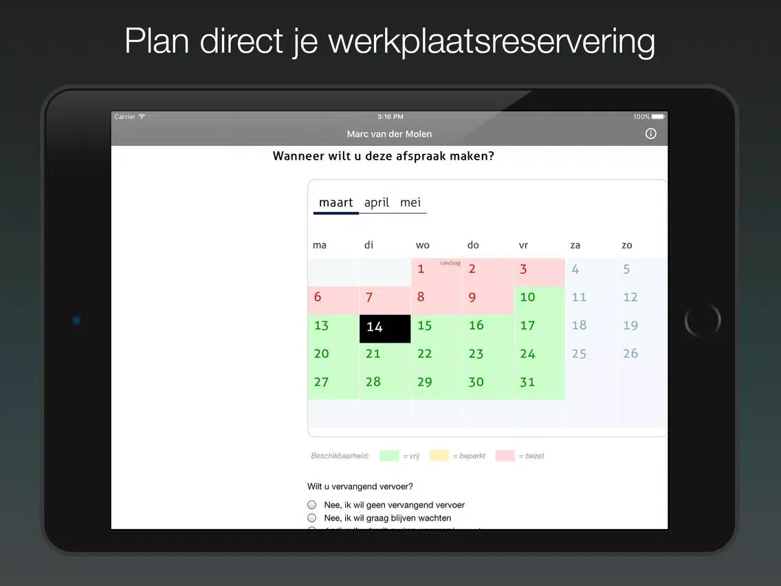 Capturas de pantalla de Marc van der Molen iPad 
