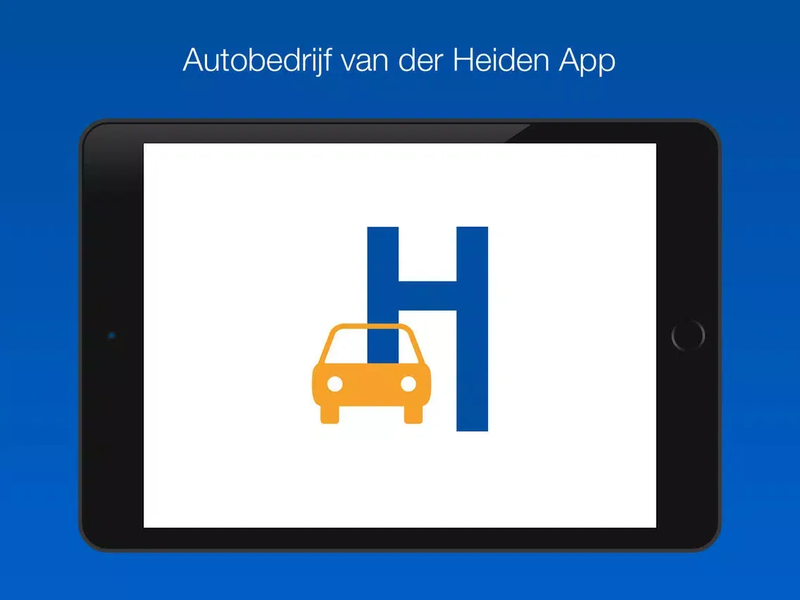 Autobedrijf van der Heiden iPad  Screenshots