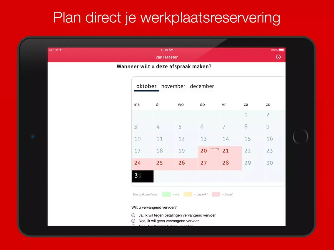 Capturas de pantalla de Van Haaster iPad 