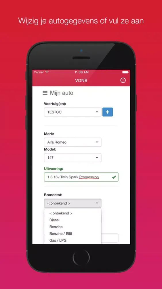 v.d. Nieuwenhuijzen Auto's 스크린샷