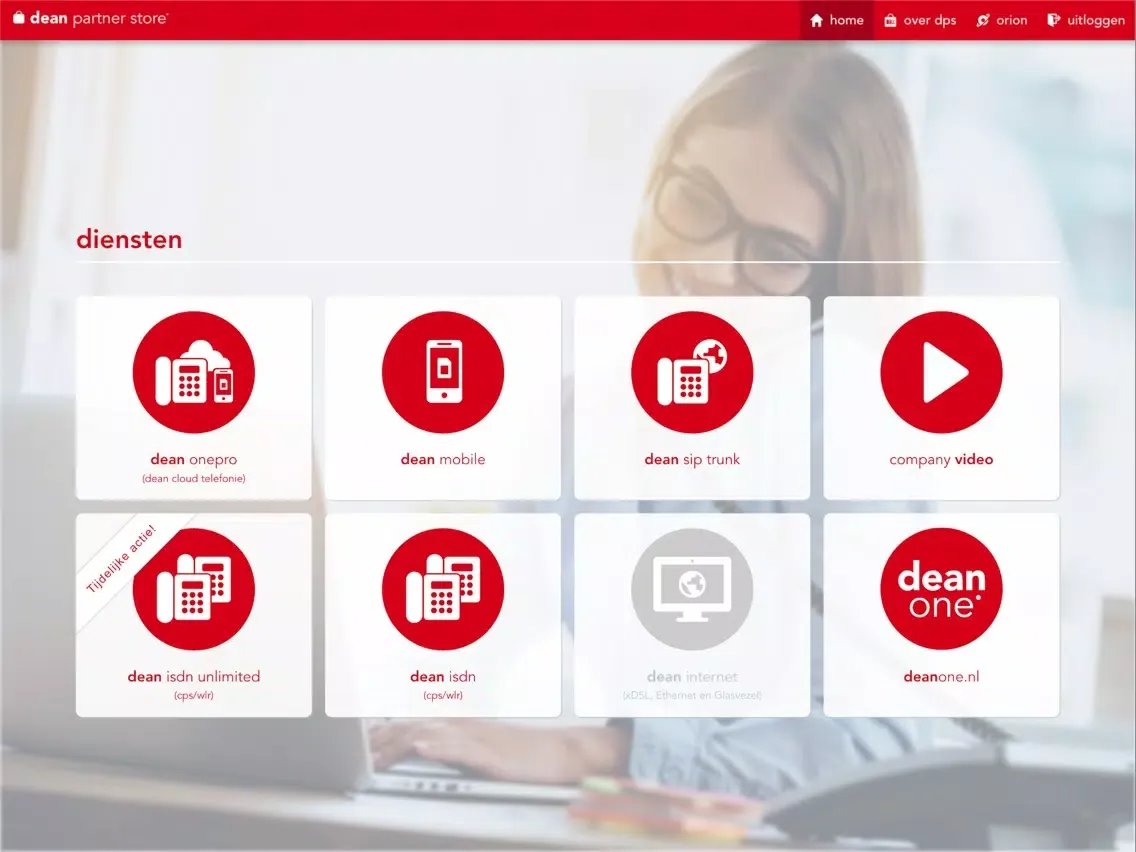 dean partner store iPad  سکرین شاٹس