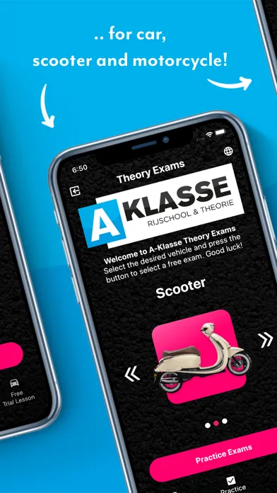 ภาพหน้าจอของ A-Klasse Theorie Examens