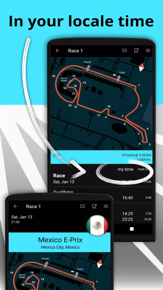 E Racing Calendar 2025 スクリーンショット