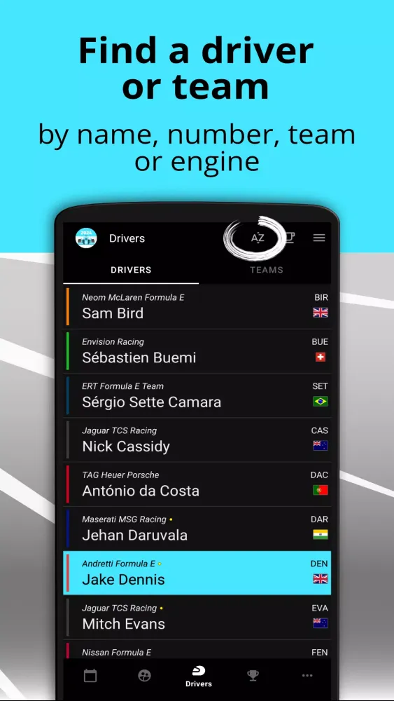 E Racing Calendar 2025 スクリーンショット