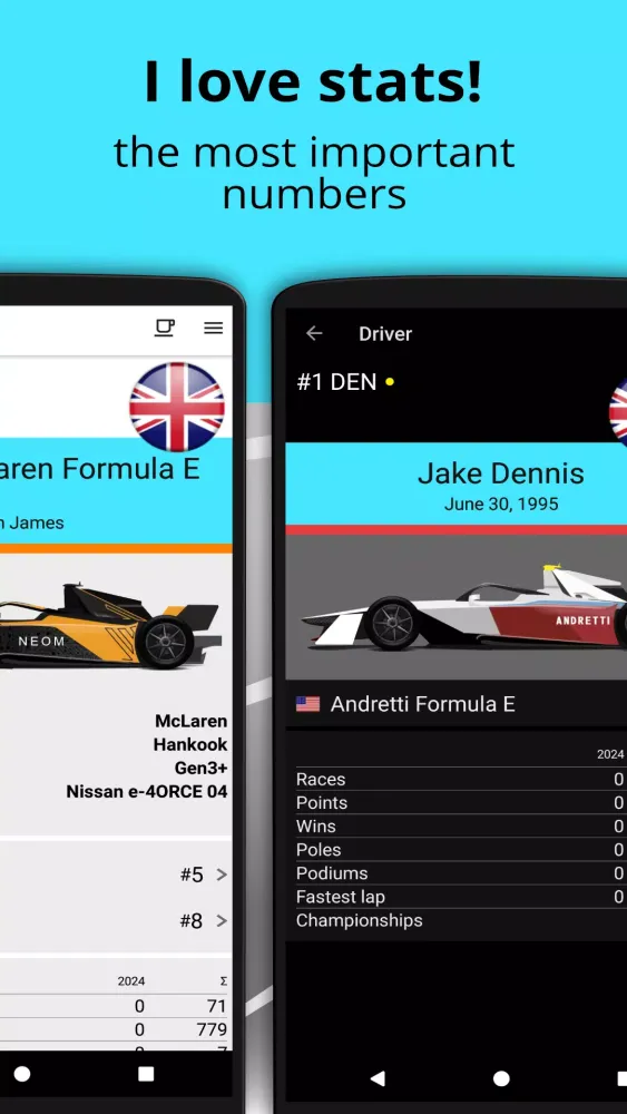 E Racing Calendar 2025 スクリーンショット