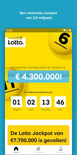 Zrzuty ekranu Lotto