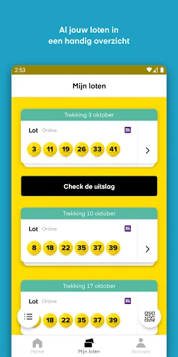 Zrzuty ekranu Lotto