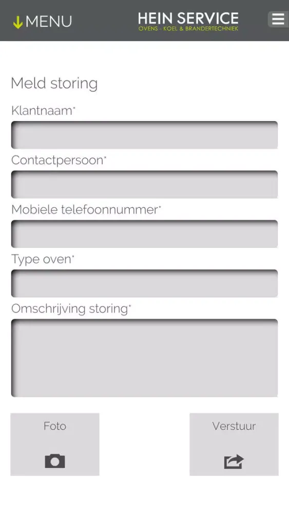 Captures d'écran de Hein Service App