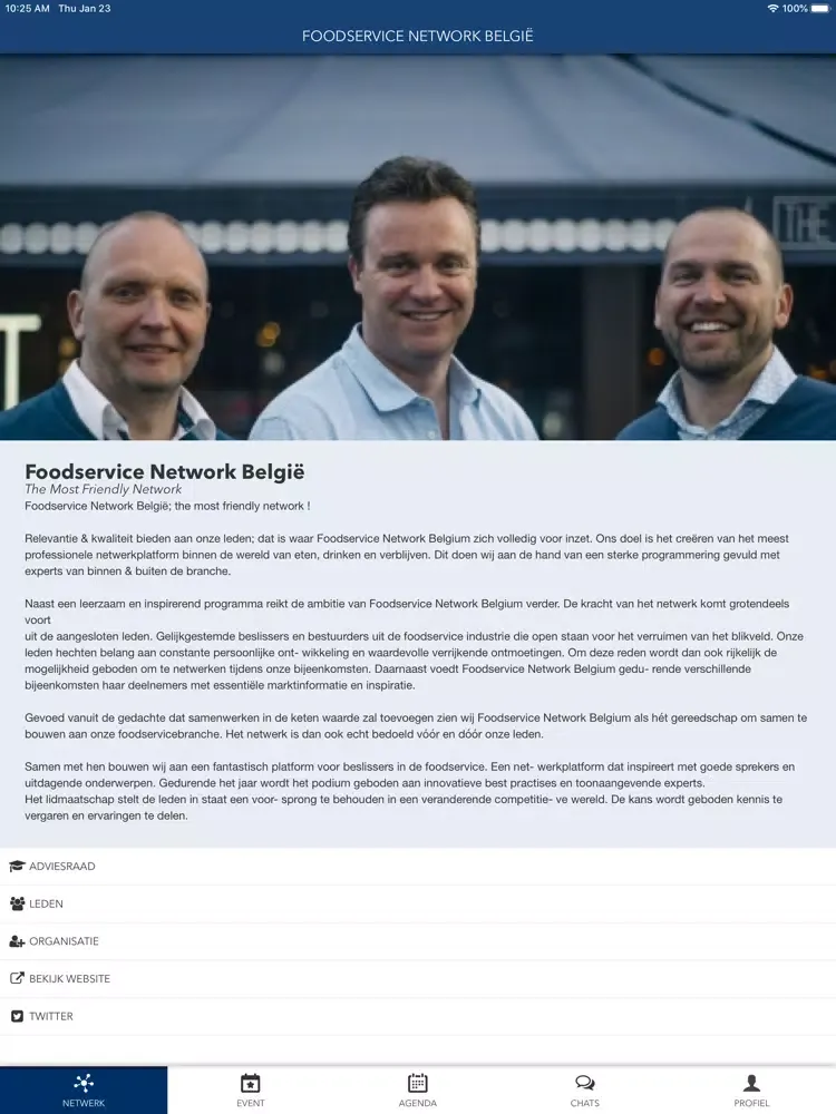 Скриншоты Foodservice Network België iPad 