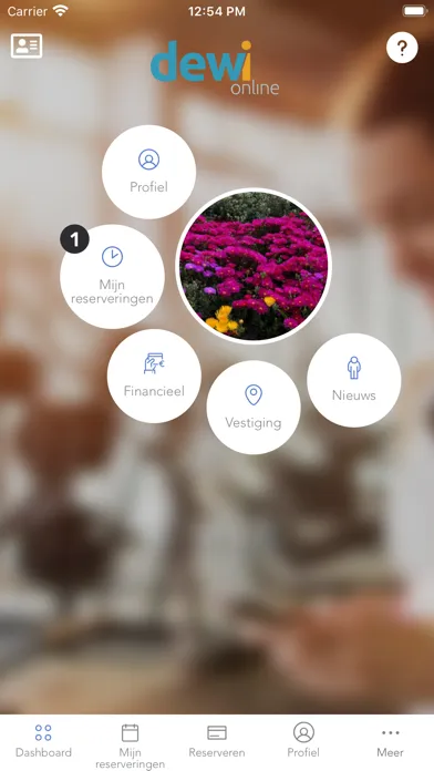 Capturas de tela do Fitness Paradise Member App