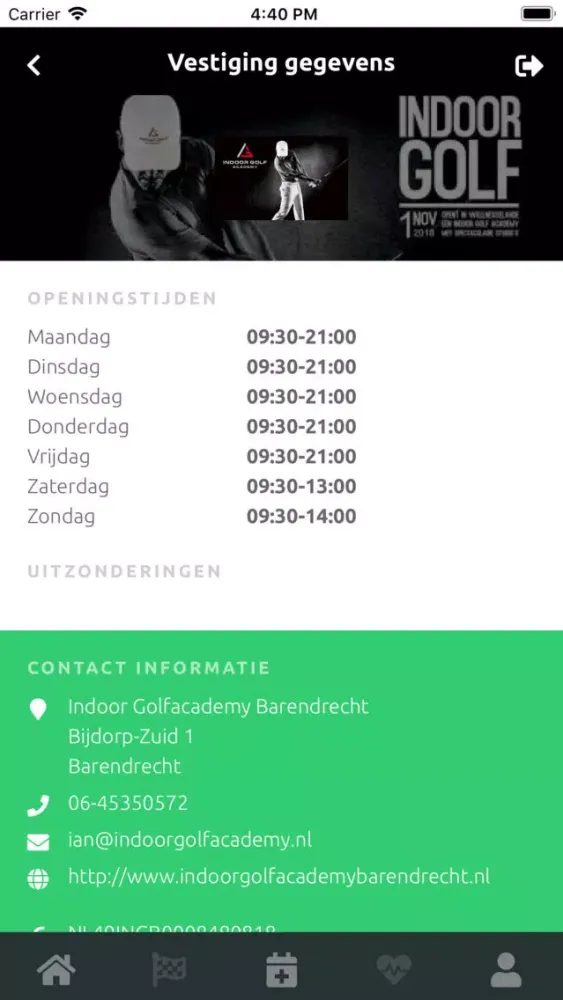 Capturas de pantalla de Indoor Golfacademy Barendrecht
