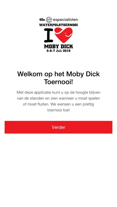Moby Dick Waterpolotoernooi应用截图
